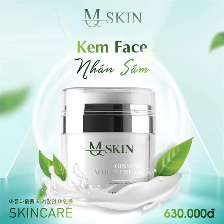 Kem face nhân sâm MQ Skin