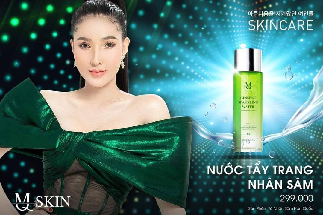 Nước tẩy trang nhân sâm MQ Skin