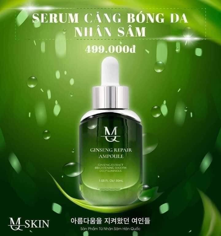 Serum căng bóng da nhân sâm MQ Skin